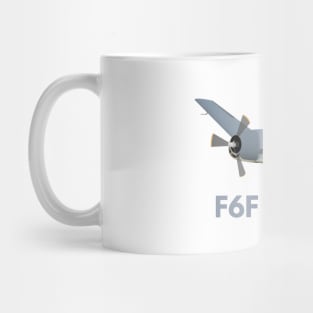 WW2 F6F Hellcat Airplane Mug